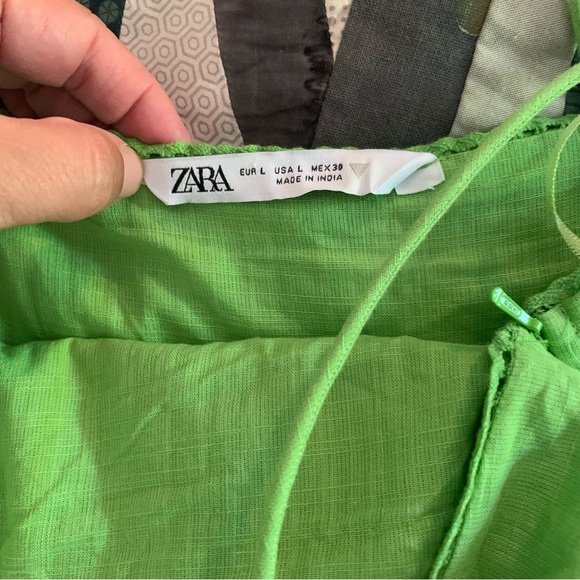 Zara Openwork Embroidery Maxi Dress - Picture 5 of 6